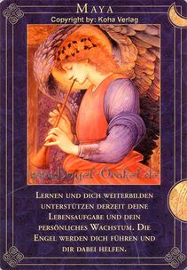 Engelkarte Maya - Engel begleiten Deinen Weg