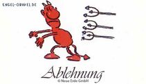 Ablehnung - Die kleinen Teufel Orakelkarten