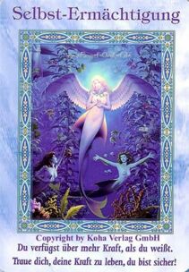 Engelkarte Bedeutung - Selbst-Ermächtigung - Zauber der Meerjungfrauen und Delfine von Doreen Virtue