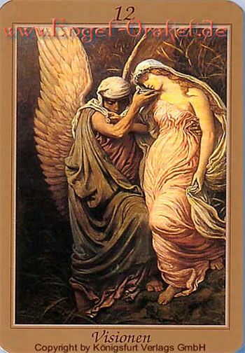 12 - Der Engel der Visionen aus dem Engel Orakel Liebe Glück und Erfolg