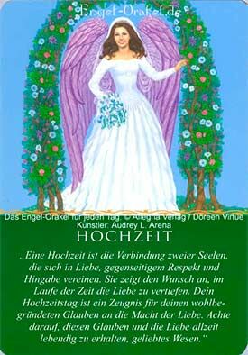 Wochenhoroskop - Hochzeit - Engel-Orakel für jeden Tag