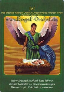 Engelkarte - Ja! - Erzengel Raphael-Orakel