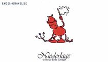 Niederlage - Die kleinen Teufel Orakelkarten