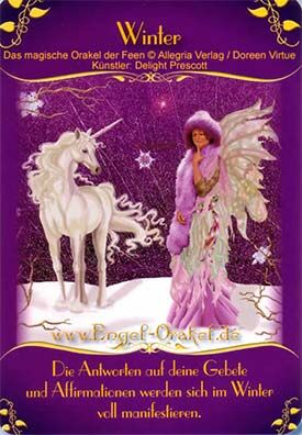Wochenhoroskop - Winter - magisches Orakel der Feen