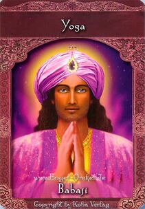 Engelkarte Bedeutung - Babaji - Orakel der Aufgestiegenen Meister