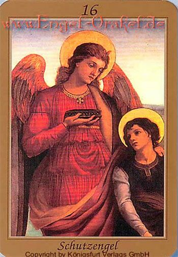 16 - Die Schutzengel aus dem Engel Orakel Liebe Glück und Erfolg