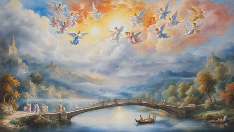Cherubim als Begleiter in der spirituellen persönlichen Praxis