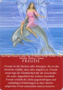 Engelkarte Freude - Engel-Orakel für jeden Tag