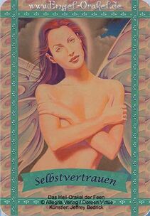 Engelkarte Bedeutung - Selbstvertrauen - das Heil-Orakel der Feen