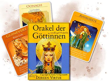 Engelkarte ziehen - Tageskarte Orakel der Göttinnen - von Doreen Virtue