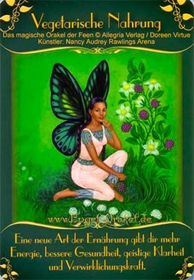 Wochenhoroskop - Vegetarische Nahrung - magisches Orakel der Feen