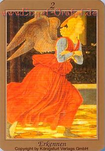 02 - Der Engel des Erkennen aus dem Engel Orakel Liebe Glück und Erfolg