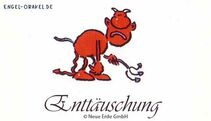 Enttäuschung - Die kleinen Teufel Orakelkarten