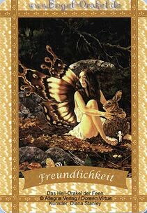 Engelkarte Bedeutung - Freundlichkeit - das Heil-Orakel der Feen