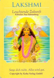 Engelkarte Bedeutung - Lakshmi - Leuchtende Zukunft - Orakel der Göttinnen von Doreen Virtue