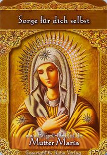 Engelkarte Bedeutung - Mutter Maria - Orakel der Aufgestiegenen Meister