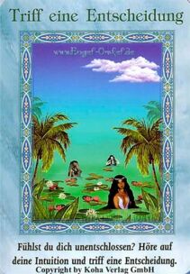 Engelkarte Bedeutung - Triff eine Entscheidung - Zauber der Meerjungfrauen und Delfine von Doreen Virtue