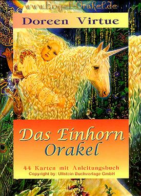 Das Einhorn-Orakel von Doreen Virtue - 44 Engelkarten mit Anleitungsbuch - Kartenset