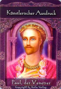 Engelkarte Bedeutung - Paul, der Venetier - Orakel der Aufgestiegenen Meister