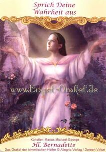 Engelkarte Bedeutung - Sprich Deine Wahrheit aus - das Orakel der himmlischen Helfer