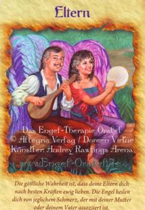 Engelkarte Eltern - Engel-Therapie-Orakel