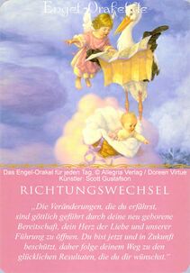 Engelkarte Richtungswechsel - Engel-Orakel für jeden Tag