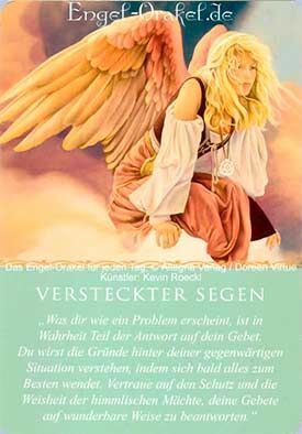 Wochenhoroskop - Versteckter Segen - Engel-Orakel für jeden Tag