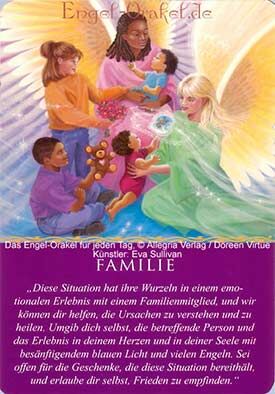 Wochenhoroskop - Familie - Engel-Orakel für jeden Tag
