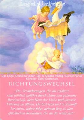 Wochenhoroskop - Richtungswechsel - Engel-Orakel für jeden Tag