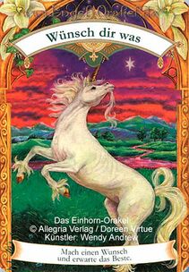 Engelkarte Bedeutung - Wünsch dir was - Das Einhorn-Orakel