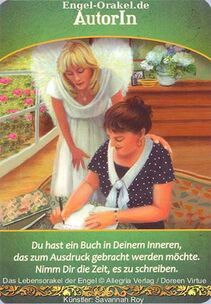 Engelkarte Bedeutung - Autorin - Lebensorakel der Engel