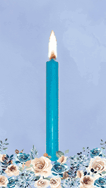 Engelkerze Farbsymbolik Türkis