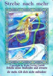 Engelkarte Bedeutung - Strebe nach mehr - Zauber der Meerjungfrauen und Delfine von Doreen Virtue