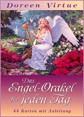 Das Engel-Orakel für jeden Tag von Doreen Virtue - 44 Engelkarten mit Anleitungsbuch - Kartenset