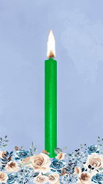 Engelkerze Farbsymbolik Grün