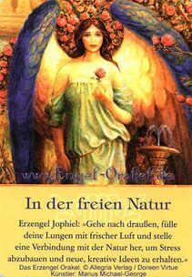 Engelkarte - In der freien Natur - Erzengel-Orakel