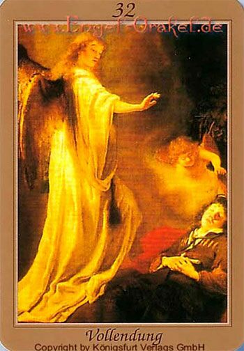 32 - Der Engel der Vollendung aus dem Engel Orakel Liebe Glück und Erfolg