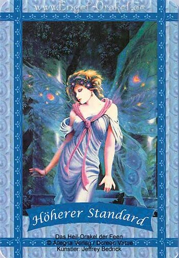 Engelkarte - Höherer Standard - das Heil-Orakel der Feen