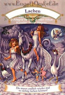 Engelkarte Bedeutung - Lachen - Das Einhorn-Orakel