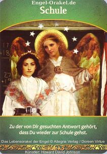 Engelkarte Bedeutung - Schule - Lebensorakel der Engel