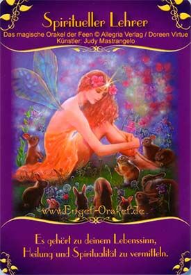 Wochenhoroskop - Spiritueller Lehrer - magisches Orakel der Feen