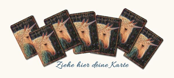 Engelkarte ziehen online: Einhorn-Orakel von Doreen Virtue