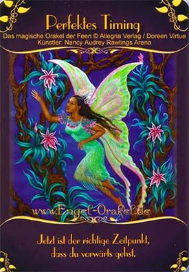 Wochenhoroskop - Perfektes Timing - magisches Orakel der Feen