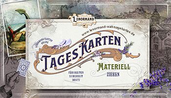 Lenormand Tageskarte ziehen Geld und Beruf Fragen