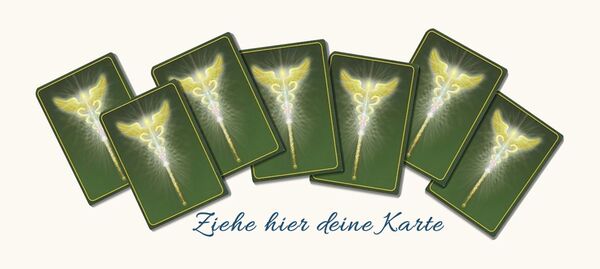 Engelkarte ziehen online: Erzengel Raphael Orakel von Doreen Virtue