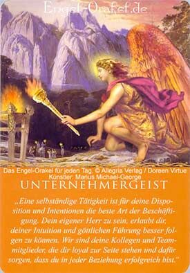 Wochenhoroskop - Unternehmergeist - Engel-Orakel für jeden Tag
