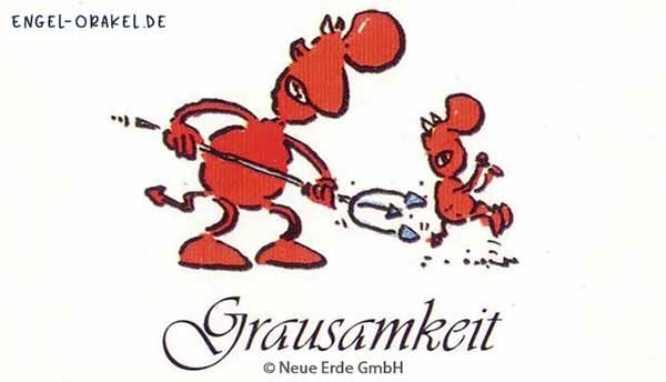 Grausamkeit - Die kleinen Teufel Orakelkarten
