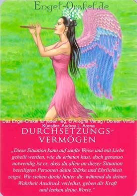 Wochenhoroskop - Durchsetzungsvermögen - Engel-Orakel für jeden Tag