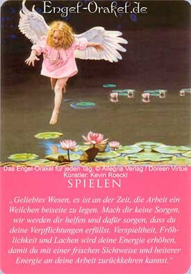 Wochenhoroskop - Spielen - Engel-Orakel für jeden Tag