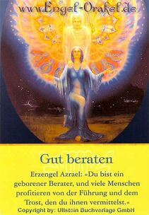 Engelkarte - Gut beraten - Erzengel-Orakel